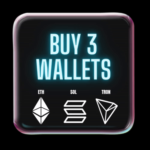 3 CRYPTO WALLETS